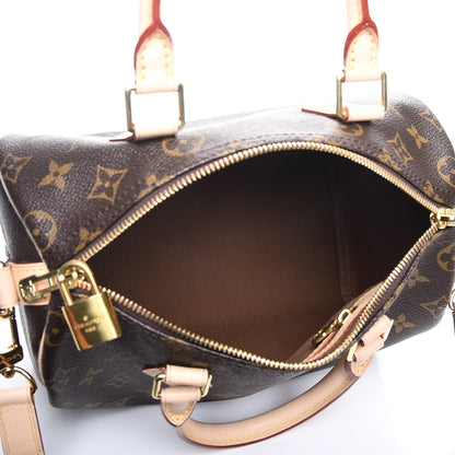 Louis Vuitton Monogram Speedy Bandouliere 25 6 of 9