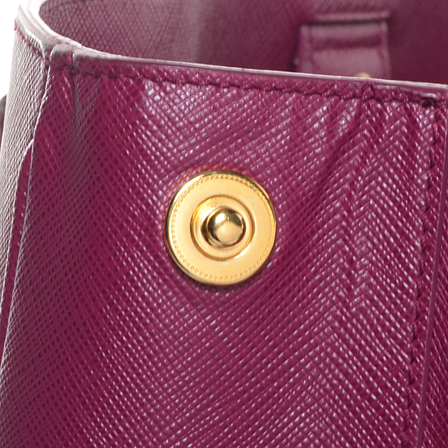 Prada Saffiano Lux Large Tote Ametista 12 of 12