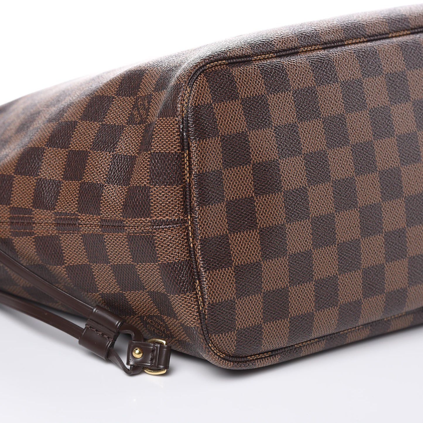 Damier Ebene Neo Neverfull MM Rose Ballerine
