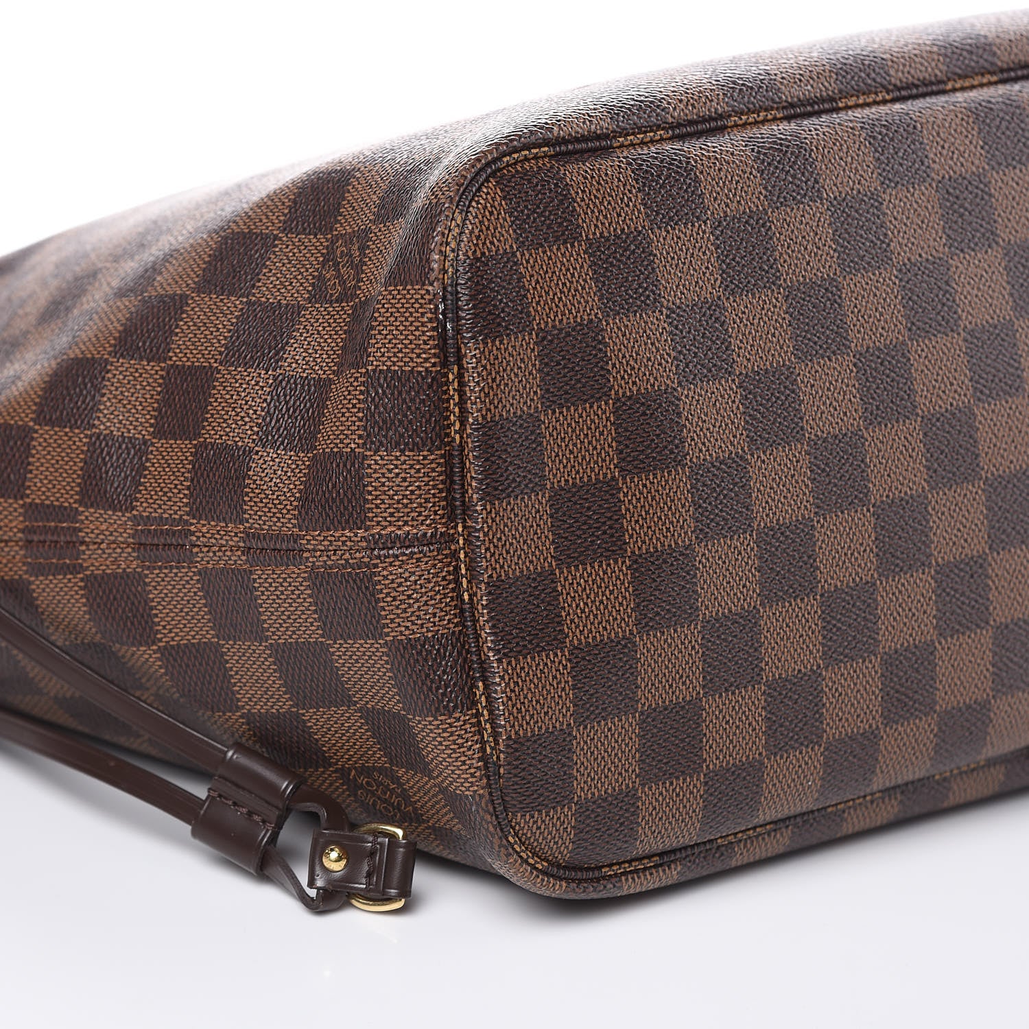 Louis Vuitton Damier Ebene Neo Neverfull MM Rose Ballerine 8 of 17