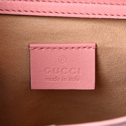 Gucci Wonka Grain Calfskin Mini Diana Tote Bag Wild Rose Fuxia Fluo 6 of 10