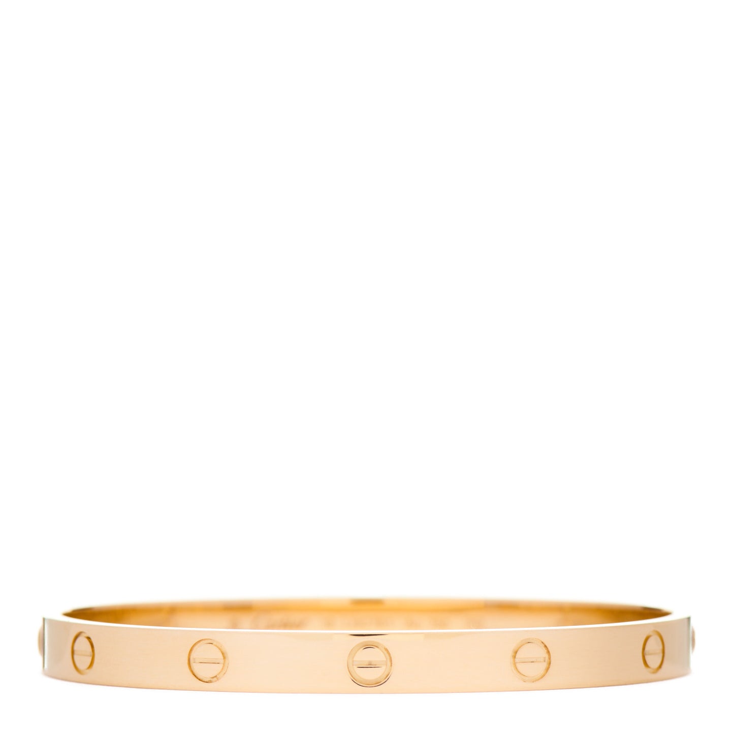 18K Yellow Gold LOVE Bracelet 19
