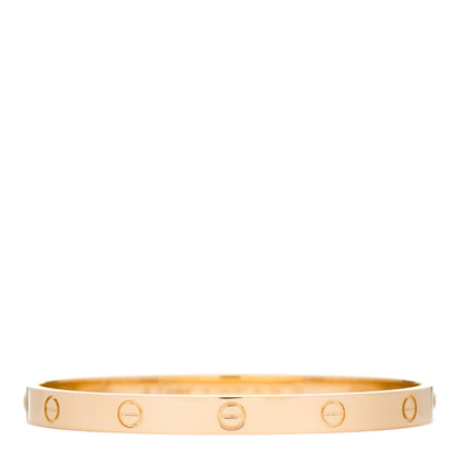 Cartier 18K Yellow Gold LOVE Bracelet 19 1 of 5