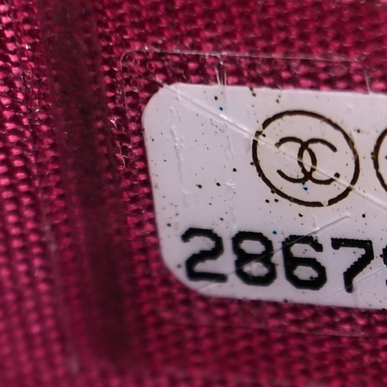 Chanel Calfskin Timeless CC Zip Pouch Fuchsia 8 of 11