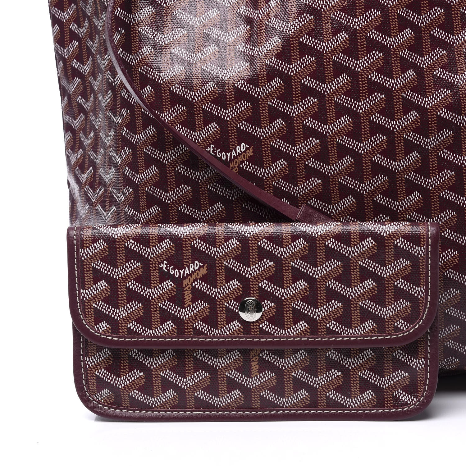 Goyard Goyardine Saint Louis PM Bordeaux 8 of 10