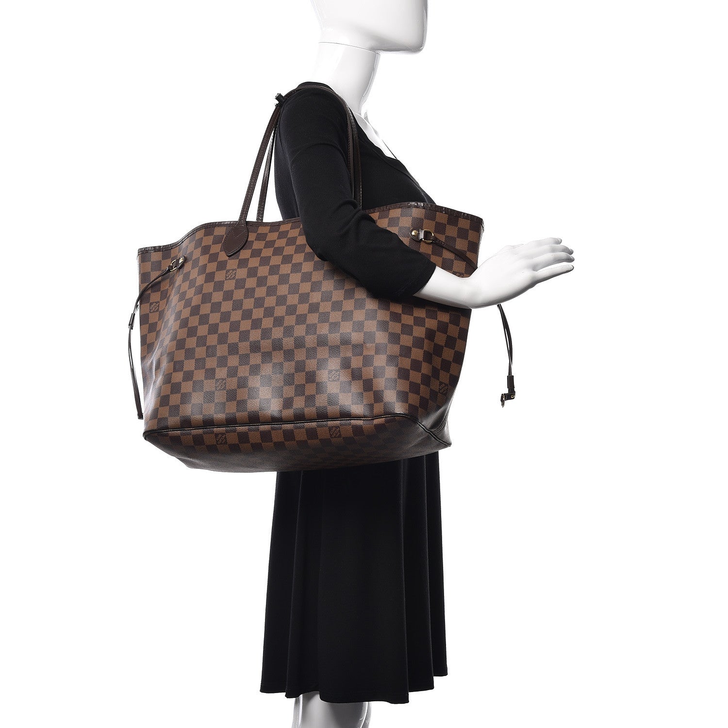 Louis Vuitton Damier Ebene Neo Neverfull GM 2 of 12