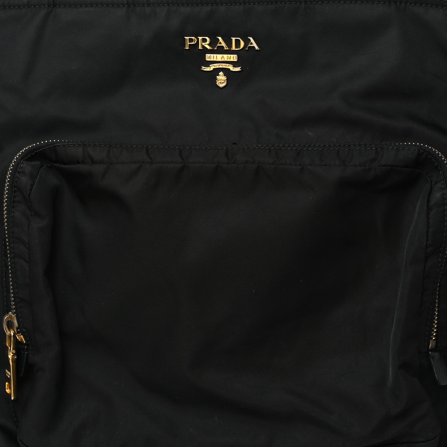 Prada Tessuto Nylon Vela Diaper Bag Black 8 of 11