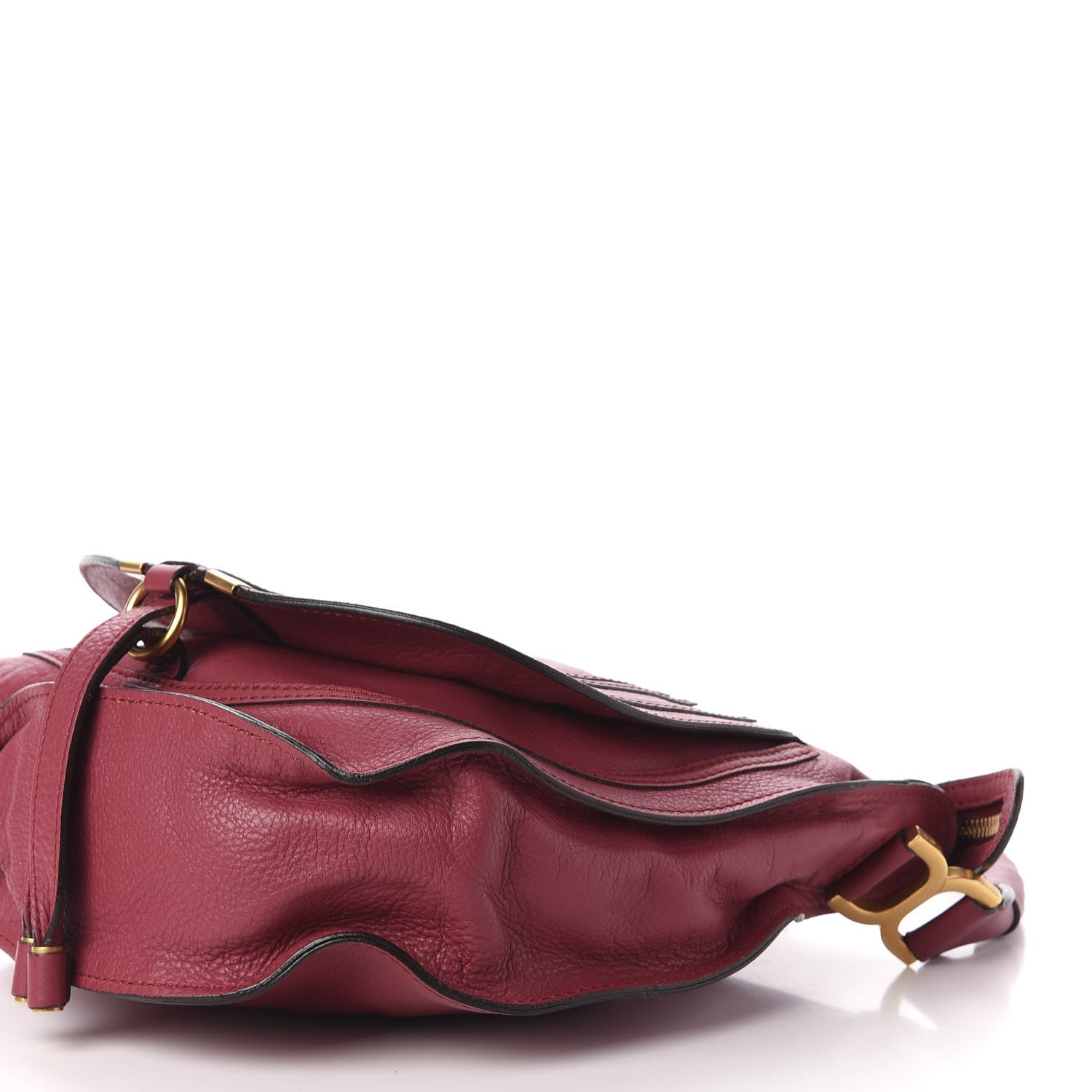 Chloe Calfskin Medium Marcie Hobo Peony Red 7 of 9