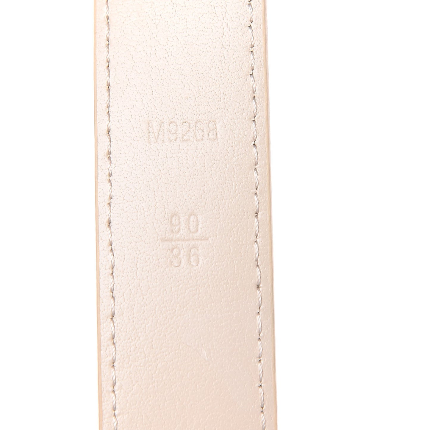 Mini Damier Azur 25mm LV Initiales Belt 90 36