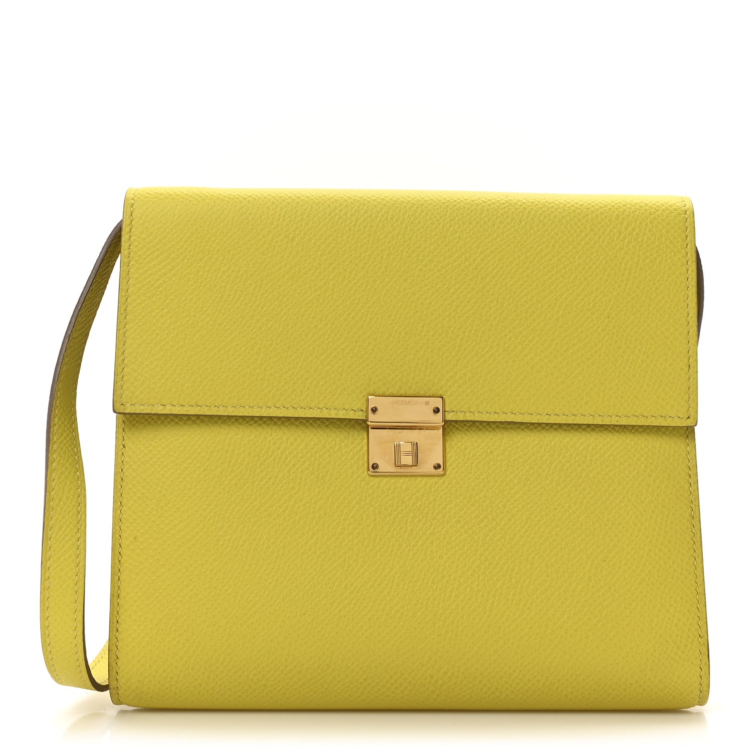 Hermes Epsom Clic 16 Wallet Lime 1 of 9