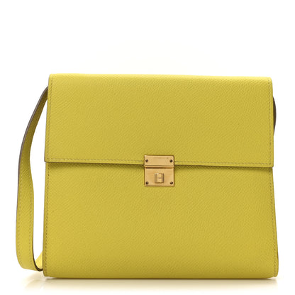 Hermes Epsom Clic 16 Wallet Lime 1 of 9
