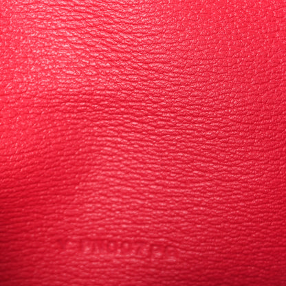 Hermes Shiny Alligator Kelly Pocket Compact Wallet Rose Extreme 6 of 8