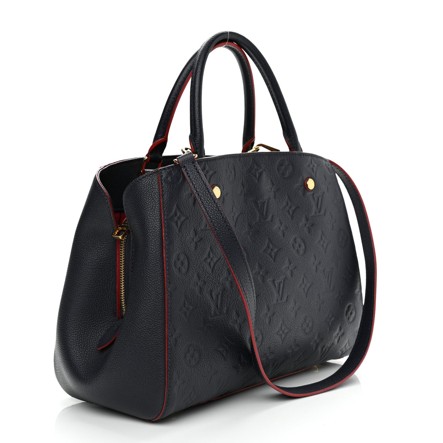 Empreinte Montaigne MM Marine Rouge