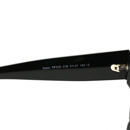 Tom Ford Slater Cat Eye Sunglasses TF658 Black 5 of 8