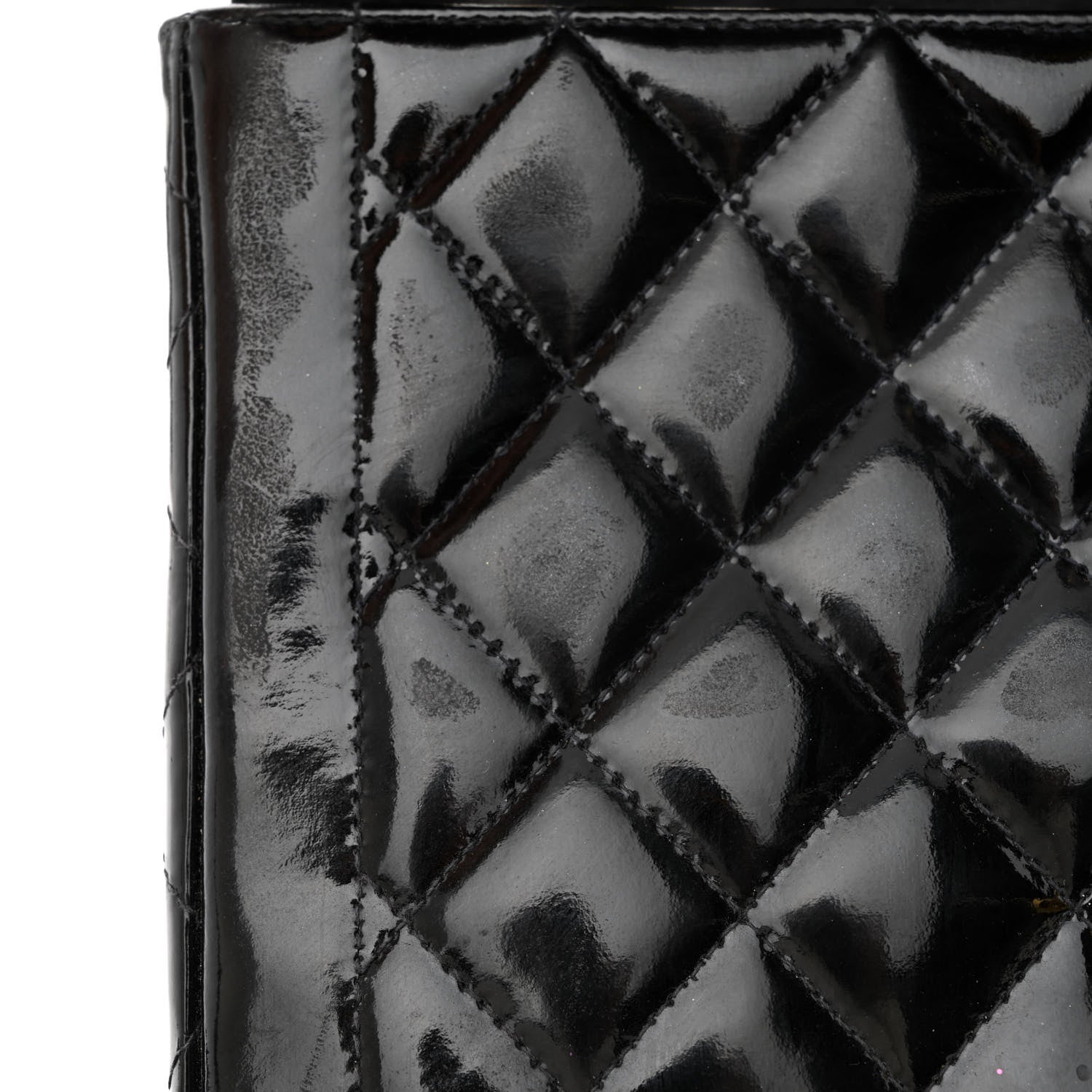 Chanel Patent Quilted Small Single Flap Black 16 of 18