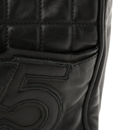 Chanel Lambskin Camellia No. 5 Shoulder Bag Black 15 of 16