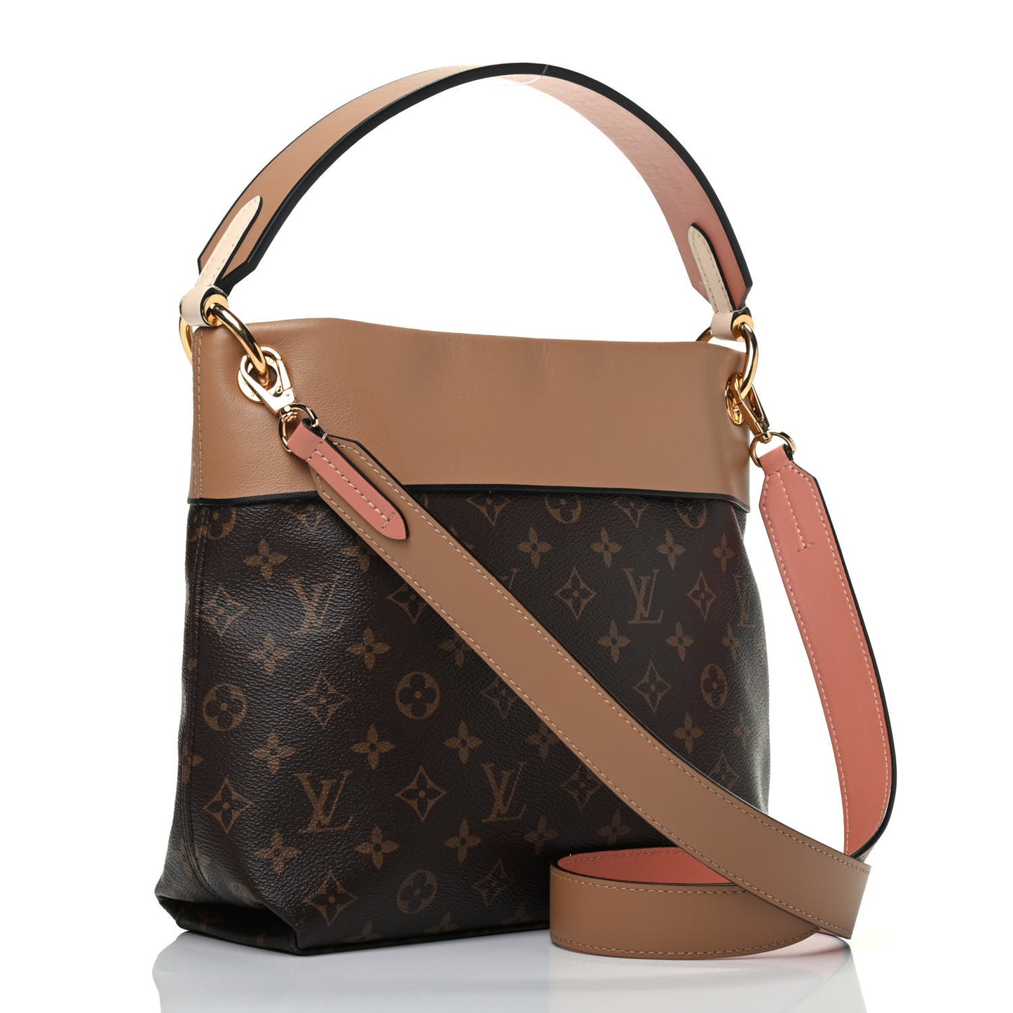Monogram Tuileries Besace Sesame Peach Creme