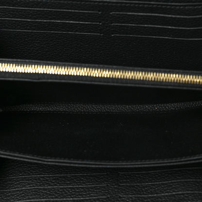 Louis Vuitton Empreinte Zippy Wallet Black 5 of 6