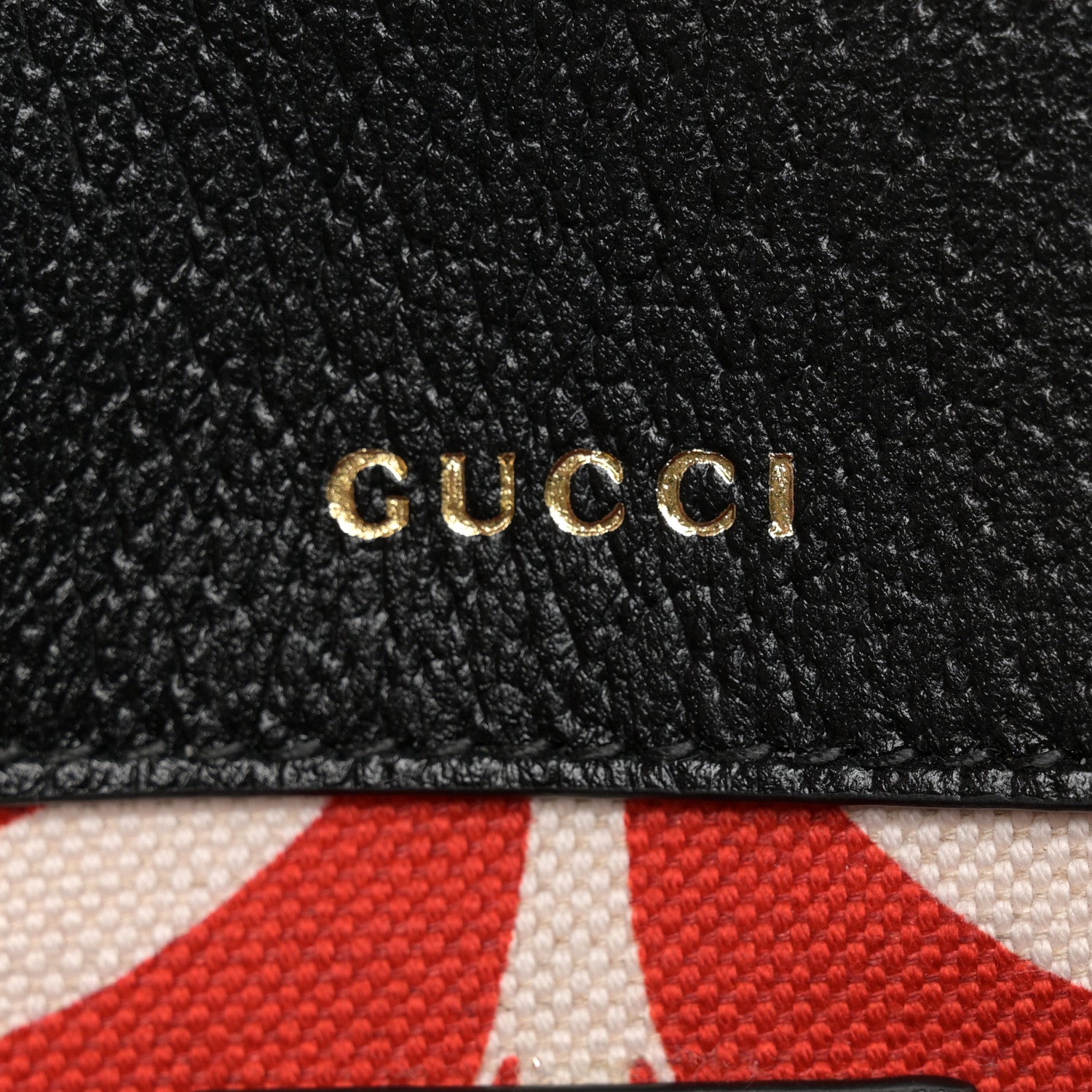 Gucci X ADIDAS Textured Dollar Calfskin Web Small Trefoil Horsebit 1955 Shoulder Bag Black Off White 7 of 11
