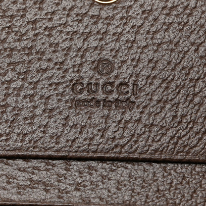Gucci GG Supreme Monogram Web Ophidia Card Case Beige New Acero 6 of 7