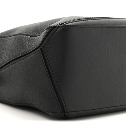 Loewe Calfskin Small Puzzle Edge Bag Black 9 of 12