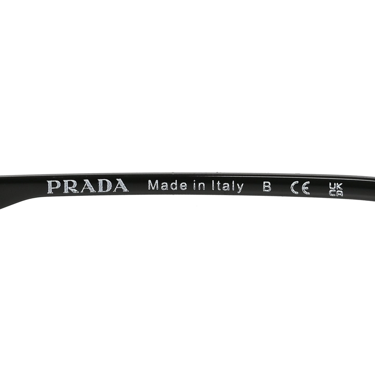 Acetate Sunglasses SPR 14Y Black Slate Gray