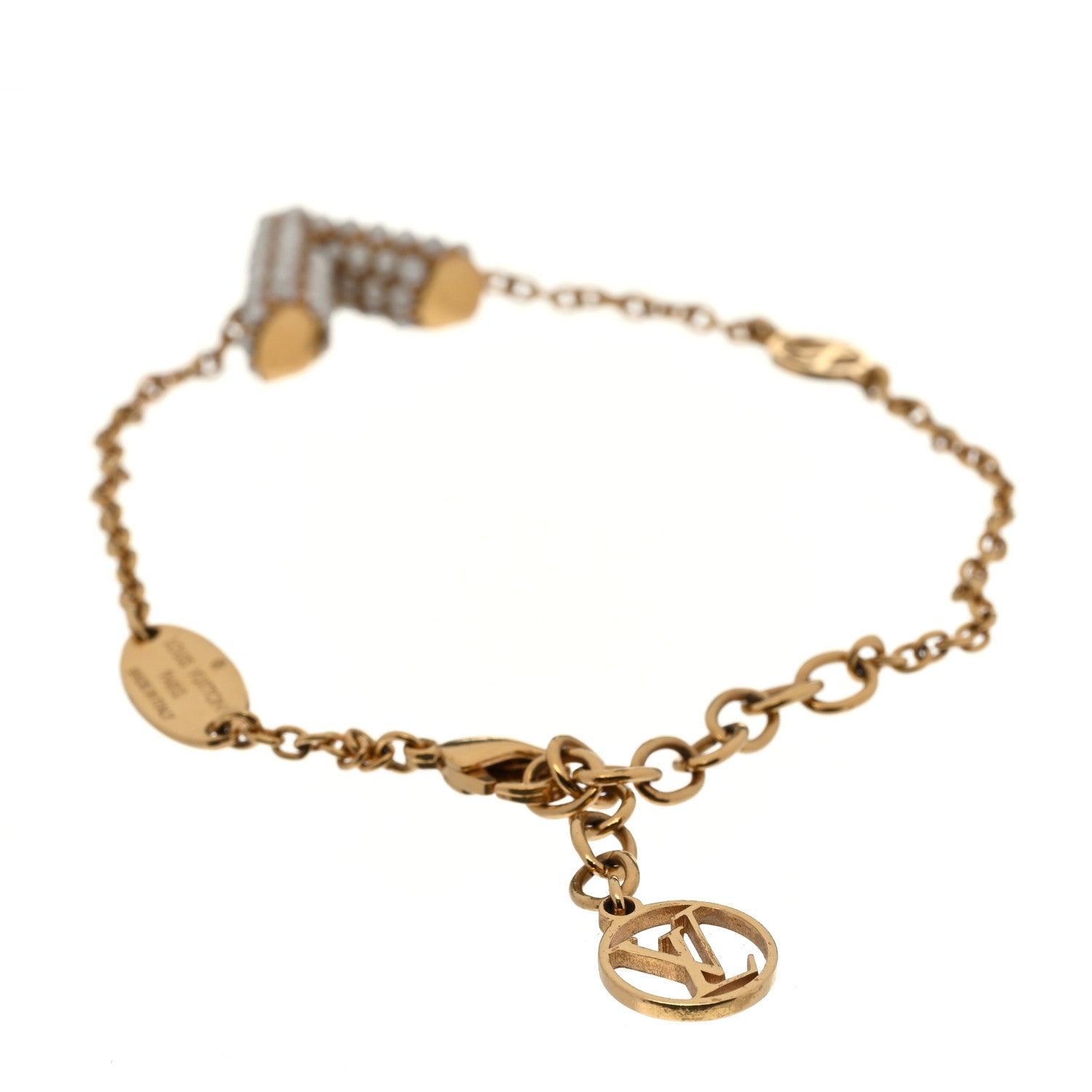 Louis Vuitton Essential V Perle Bracelet Gold 3 of 5