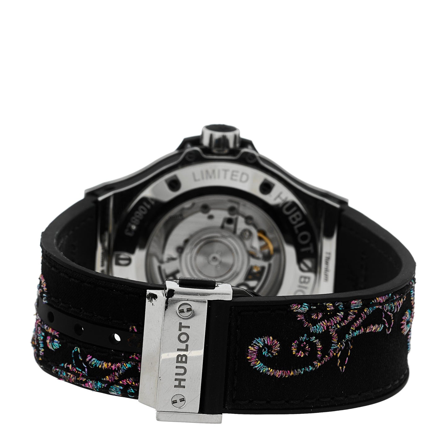 Stainless Steel Sapphire 41mm Big Bang "Broderie Sugar Skull" Limited Edition Automatic Watch 343.SS.6599.NR.1233