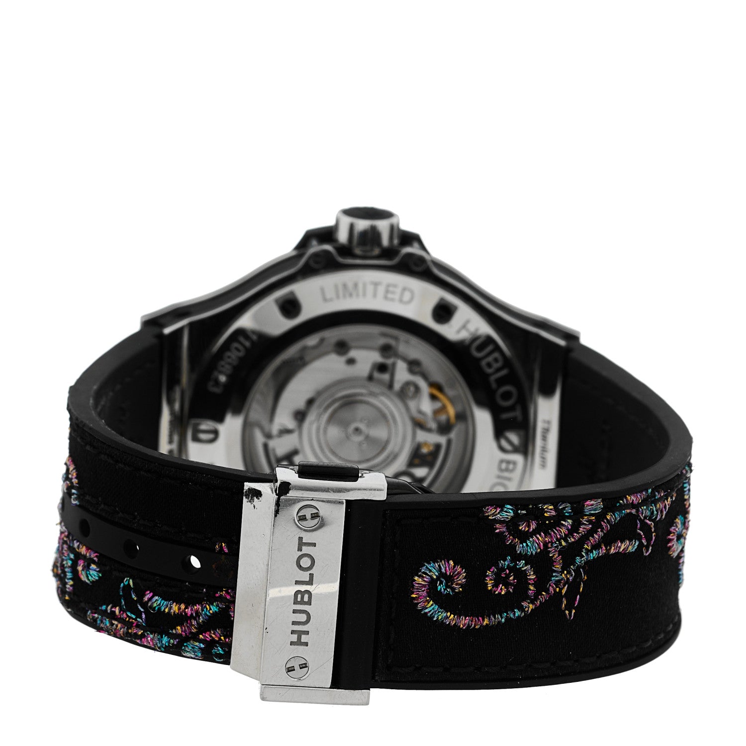 Hublot Stainless Steel Sapphire 41mm Big Bang "Broderie Sugar Skull" Limited Edition Automatic Watch 343.SS.6599.NR.1233 3 of 5