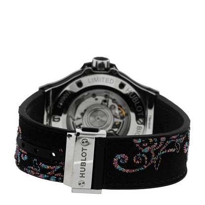Hublot Stainless Steel Sapphire 41mm Big Bang "Broderie Sugar Skull" Limited Edition Automatic Watch 343.SS.6599.NR.1233 3 of 5