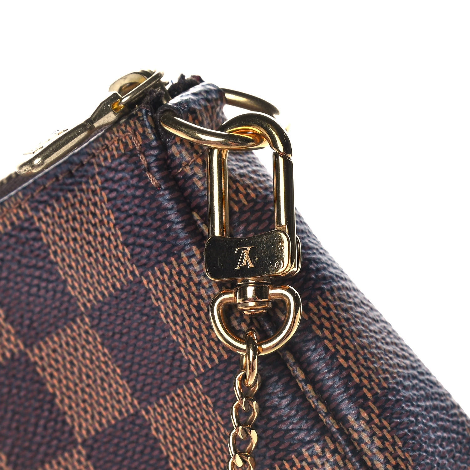 Louis Vuitton Damier Ebene Mini Pochette Accessories 12 of 13