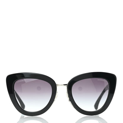 Chanel Cat Eye Quilted Sunglasses 5388 Black 2 of 9