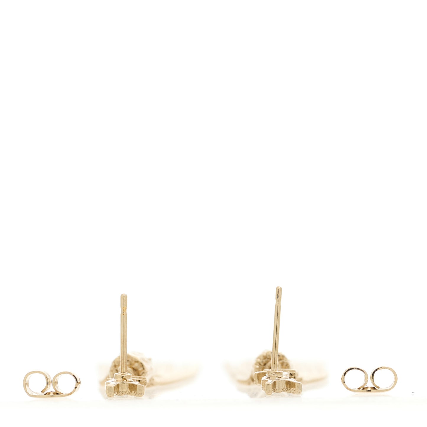 Metal Monogram Loulou Tassel Earrings Gold