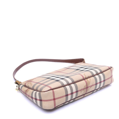 Burberry Haymarket Check Pochette Chocolate 4 of 12