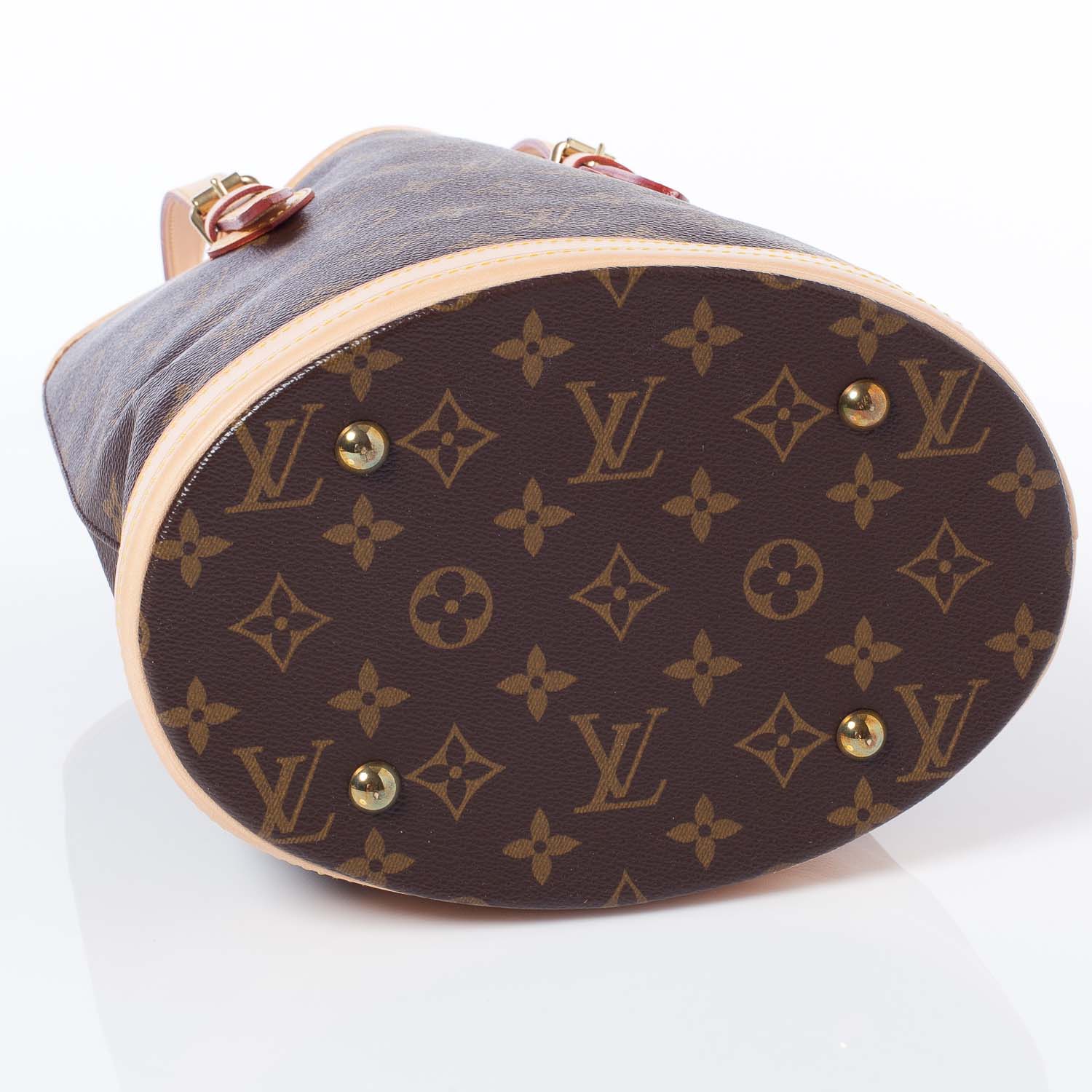 Louis Vuitton Monogram Petit Bucket 23 5 of 13
