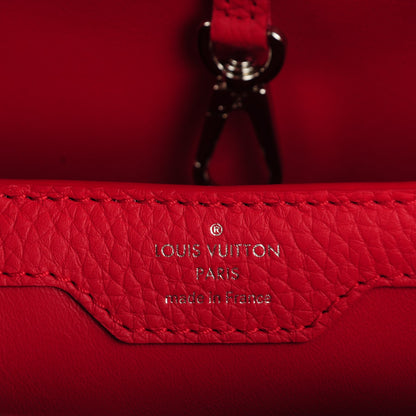 Louis Vuitton Taurillon Capucines PM Rubis 6 of 6