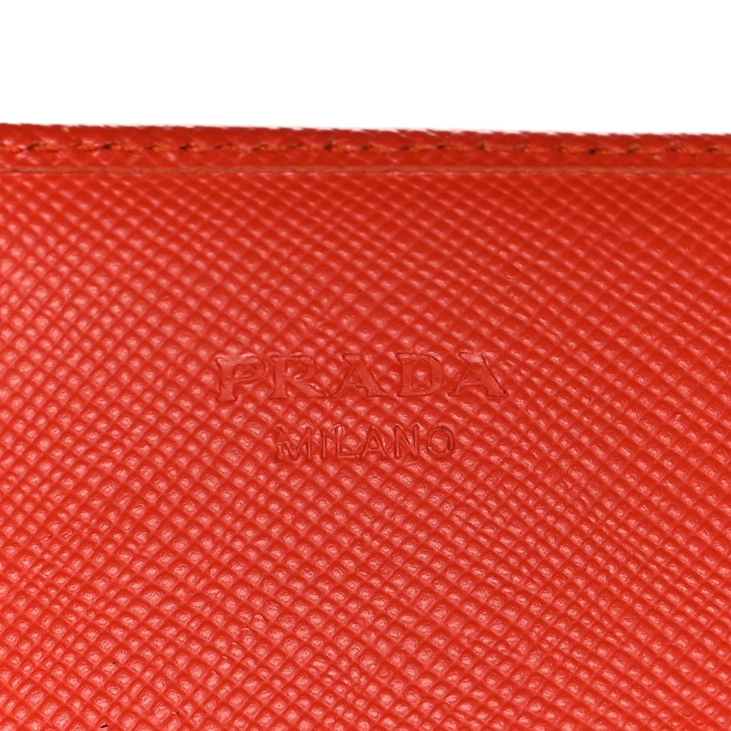 Saffiano Triangle Continental Flap Wallet Peonia