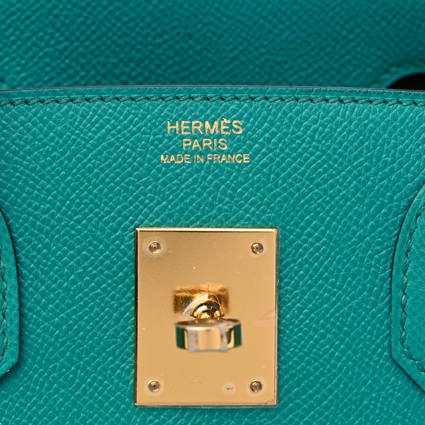 Epsom Birkin 30 Bleu Paon