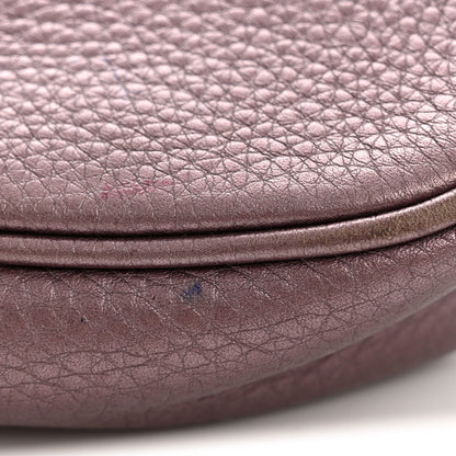 Gucci Metallic Pebbled Calfskin Small Soho Flap Crossbody Purple 13 of 13