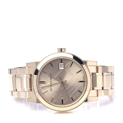 Burberry Stainless Steel 34mm The City Quartz Watch Champagne BU9134 2 of 5