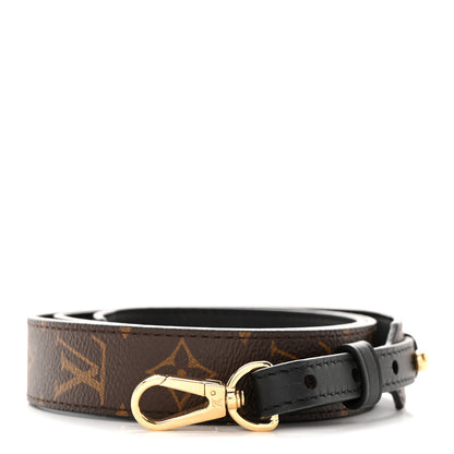 Louis Vuitton Monogram Bandouliere Shoulder Strap Black 1 of 5