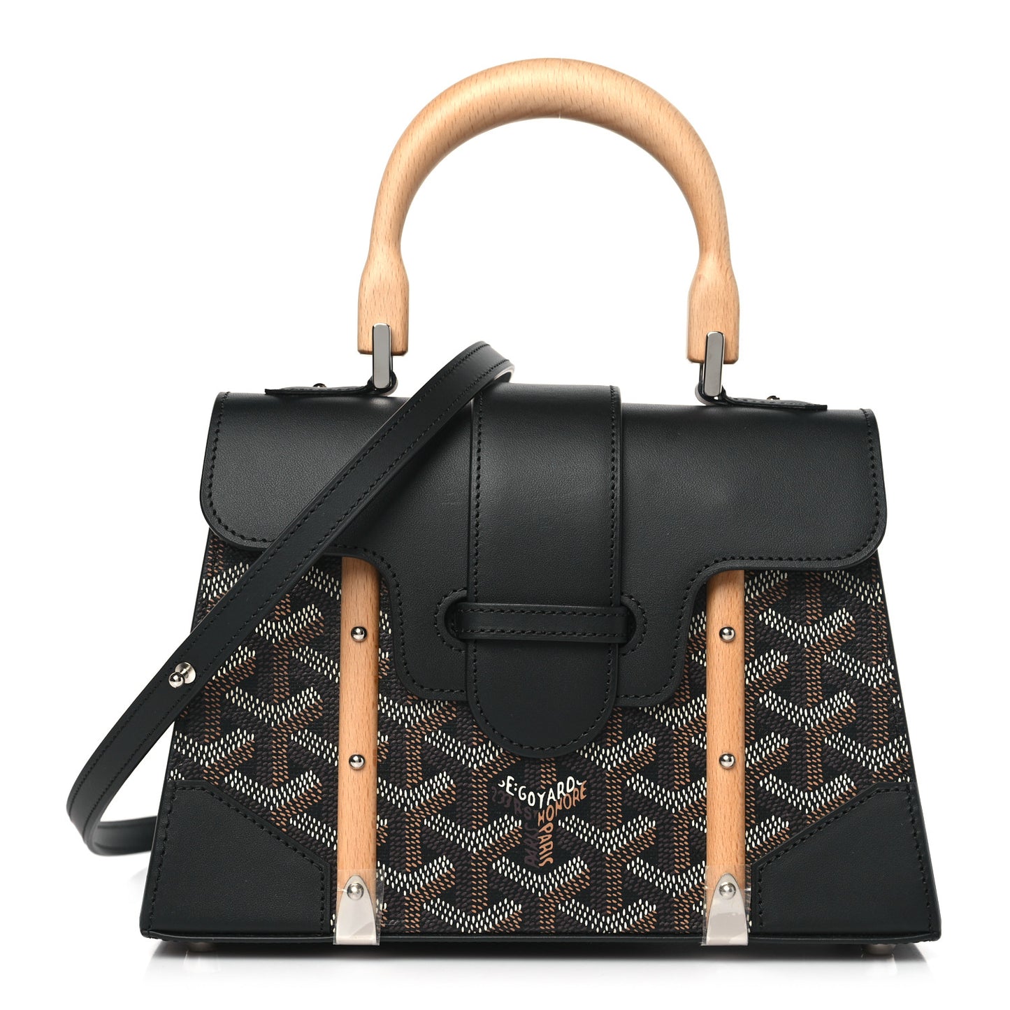 Goyardine Structure Mini Saigon Black