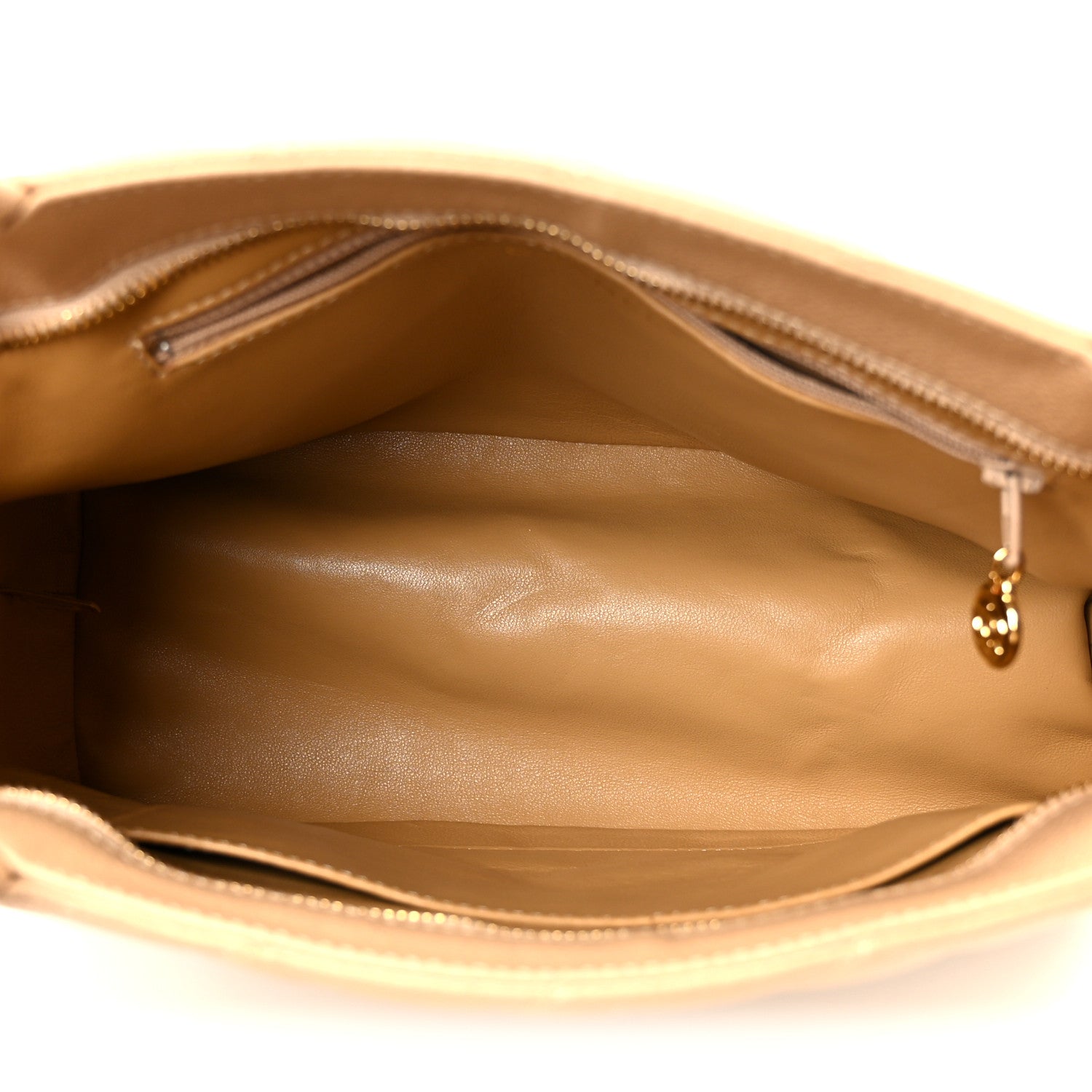 Chanel Caviar Quilted Medallion Tote Beige 5 of 10