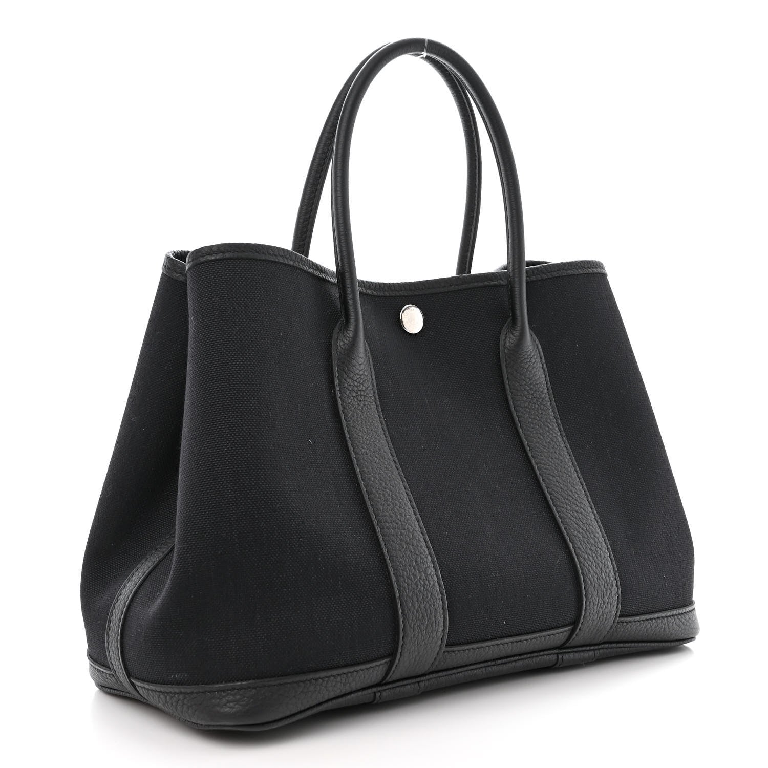 Hermes Toile Militaire Negonda Garden Party 30 TPM Black 3 of 10