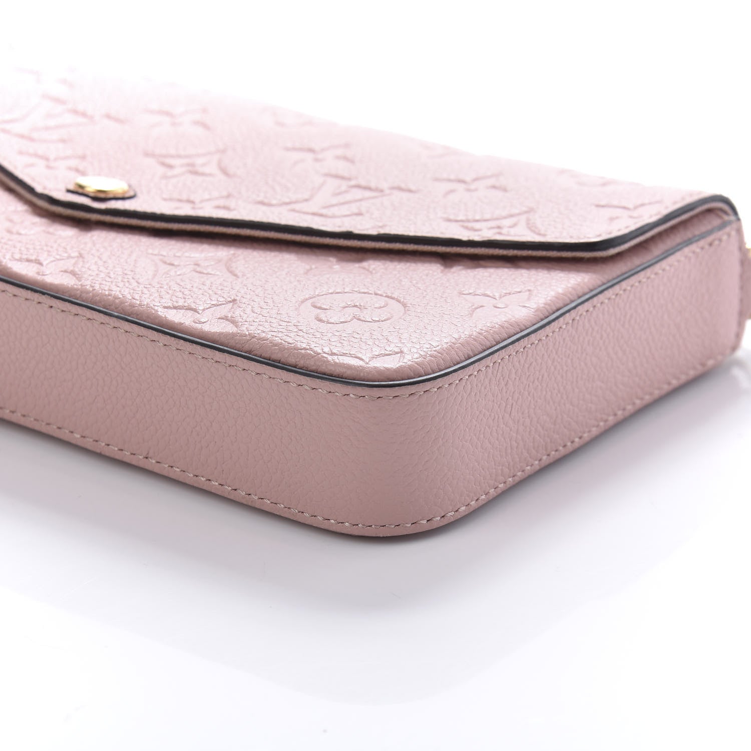 Louis Vuitton Empreinte Pochette Felicie Chain Wallet Rose Poudre 7 of 10