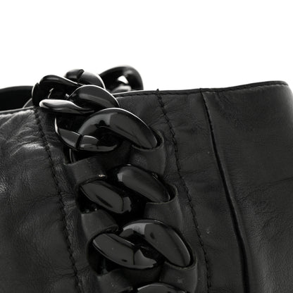 Chanel Calfskin Modern Chain Rhodoid East West Tote Black 14 of 14