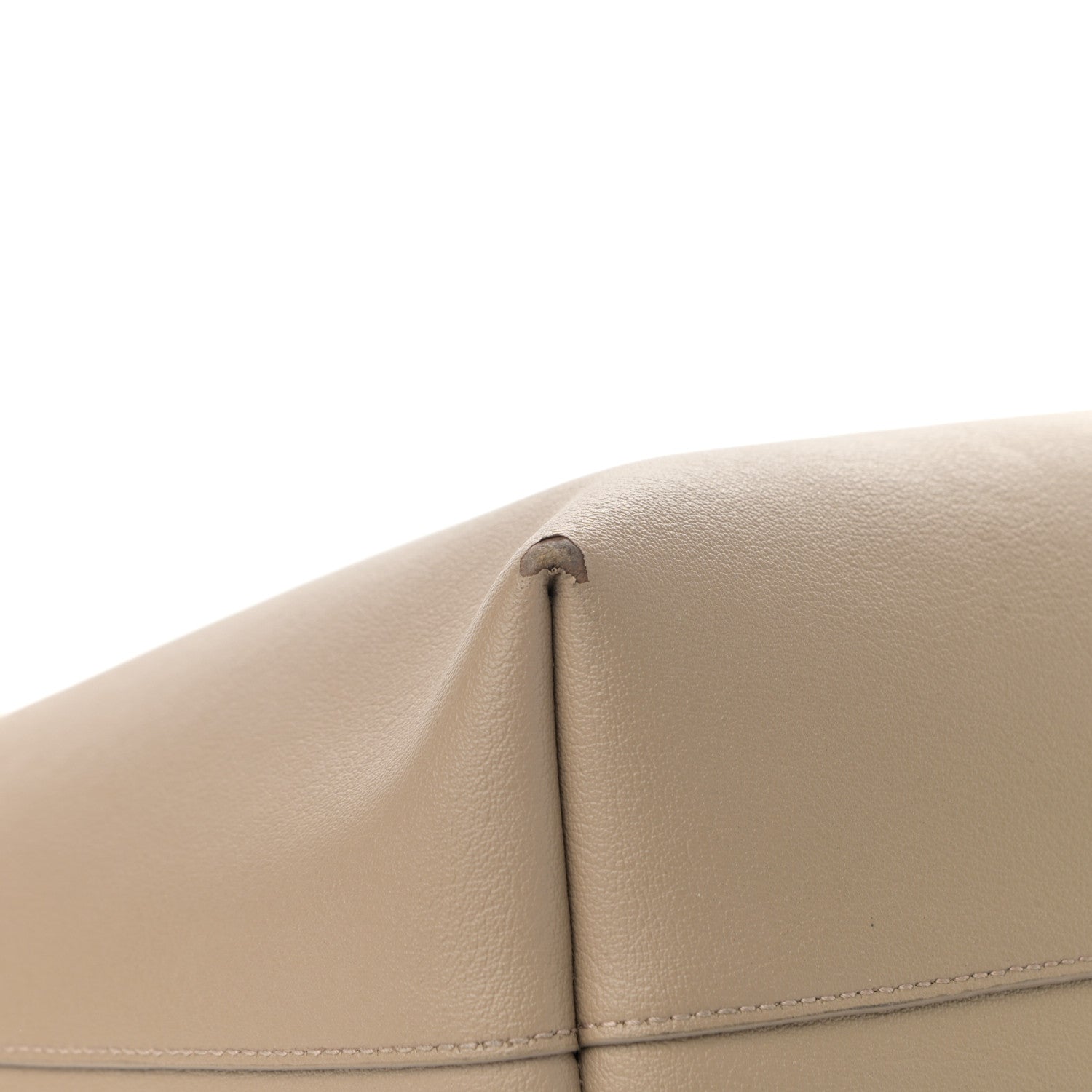 Saint Laurent Calfskin Large Shopping Tote Dark Beige 10 of 16