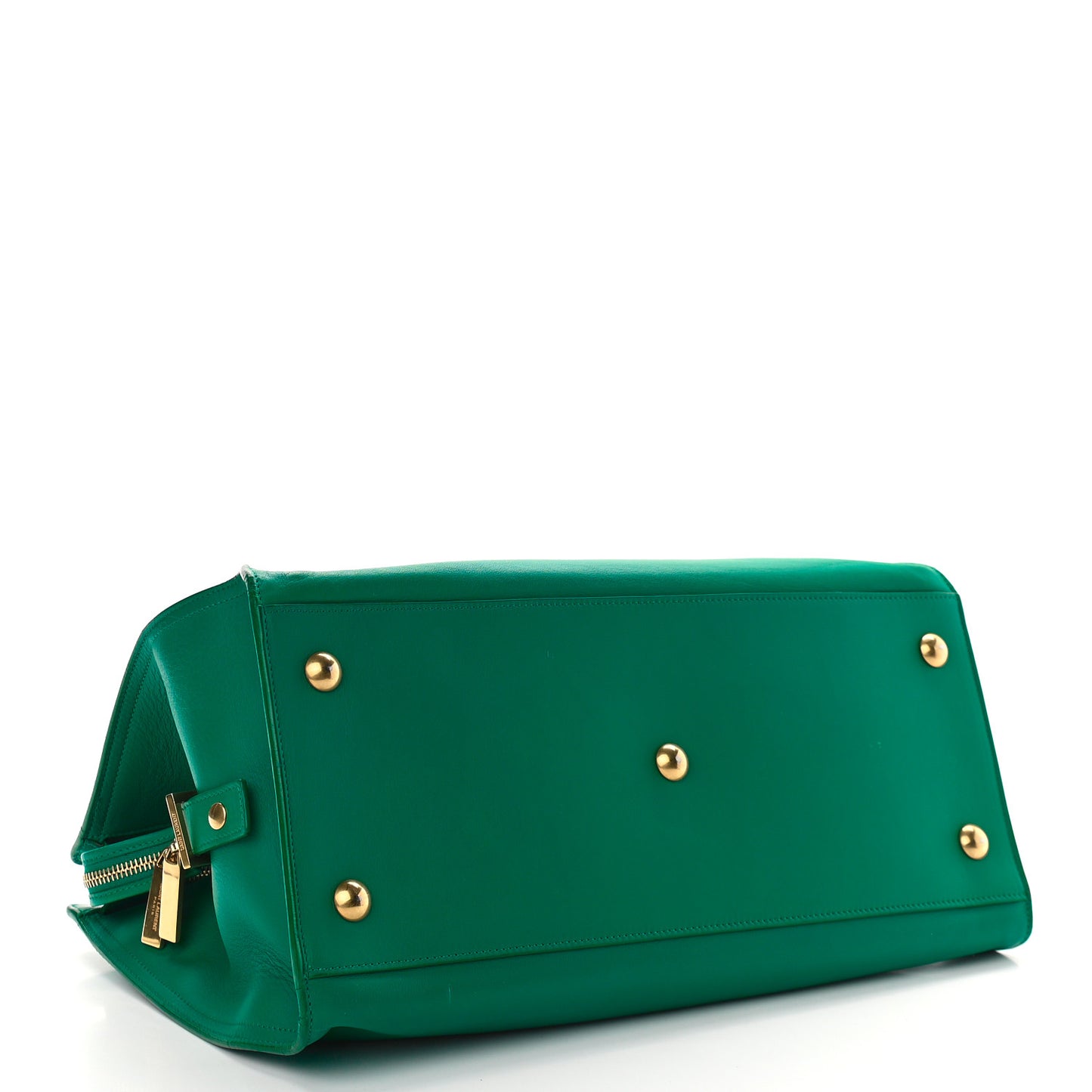 Calfskin Medium Classic Y Cabas Green
