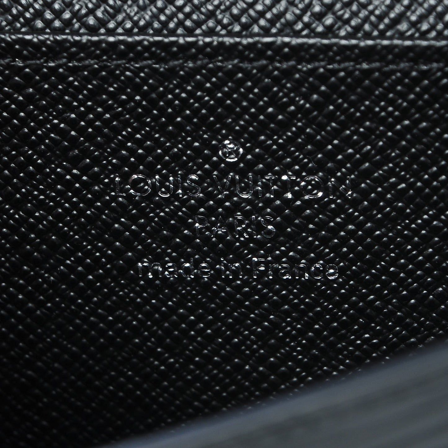 Epi Key Pouch Noir