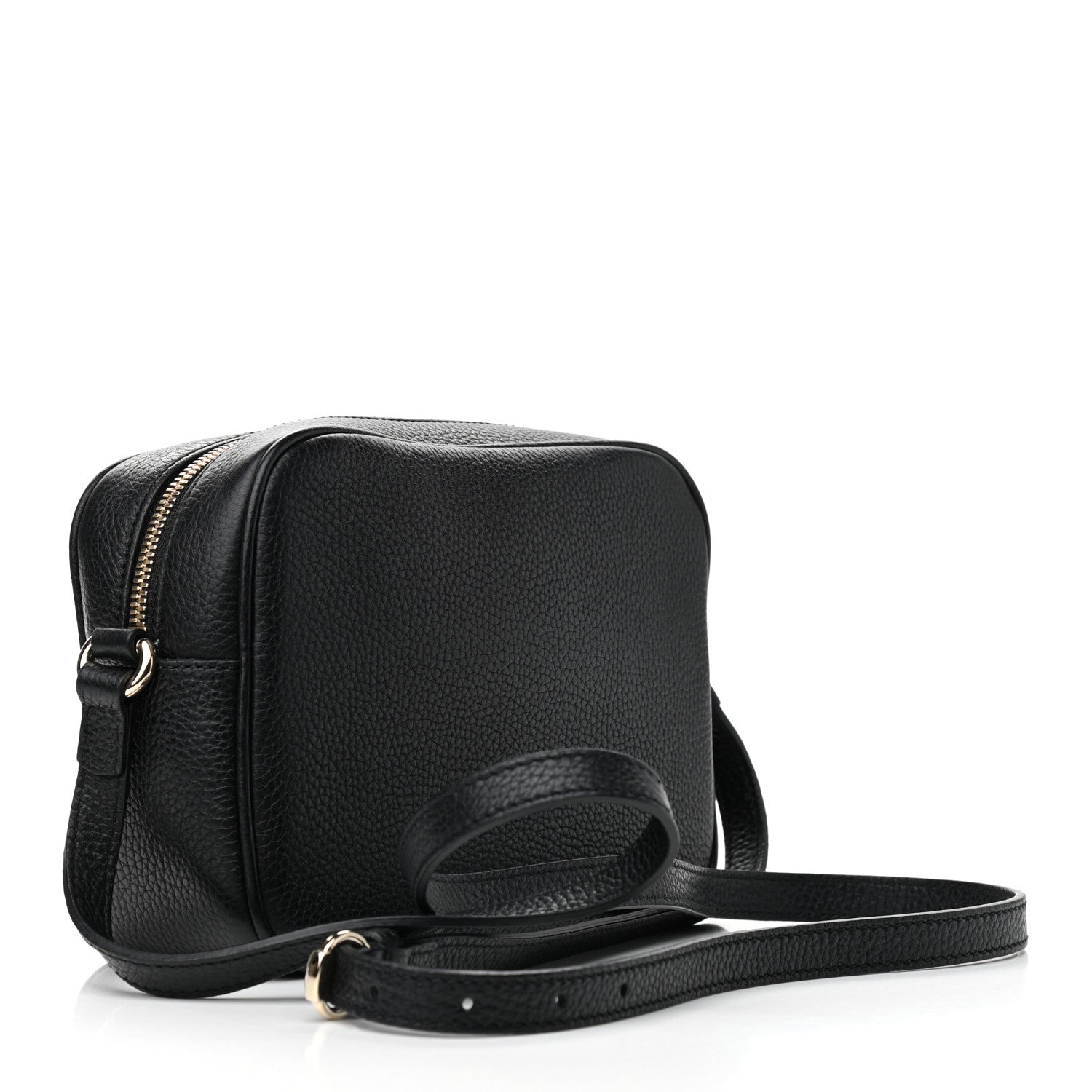 Gucci Pebbled Calfskin Small Soho Disco Bag Black 3 of 10